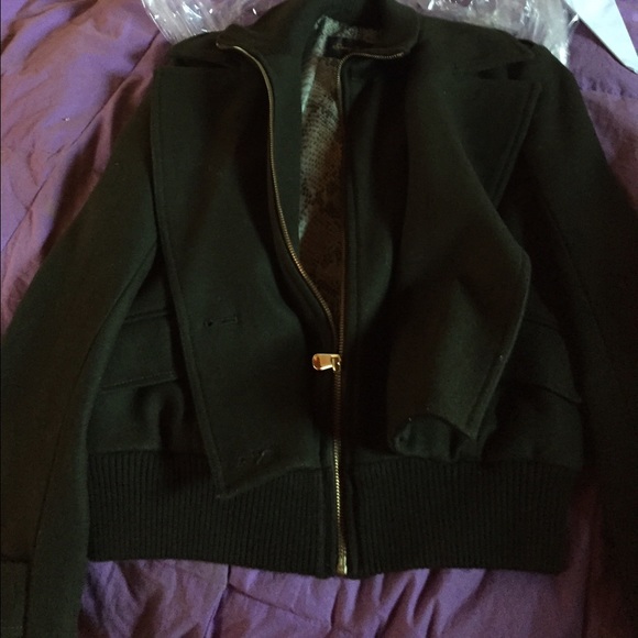 💚💚green pea coat. New Sale price through Sunday