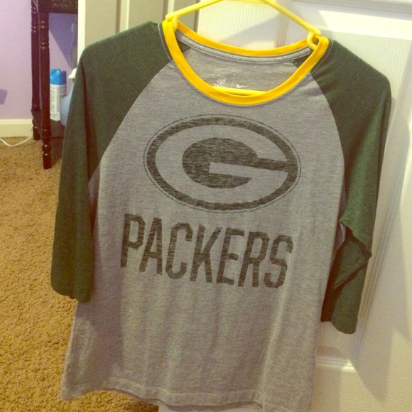 Packers Baseball Tee Nike