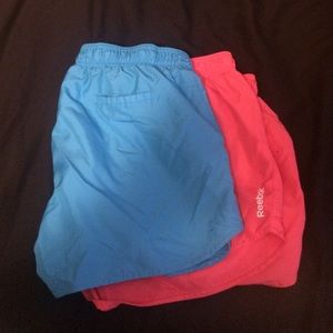 Reebok running shorts!