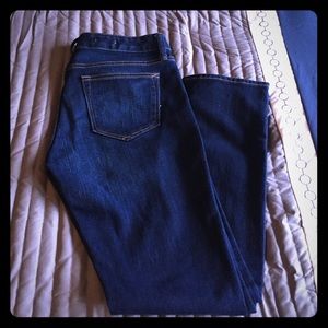 Gap Dark Blue Jeans Straight leg 28