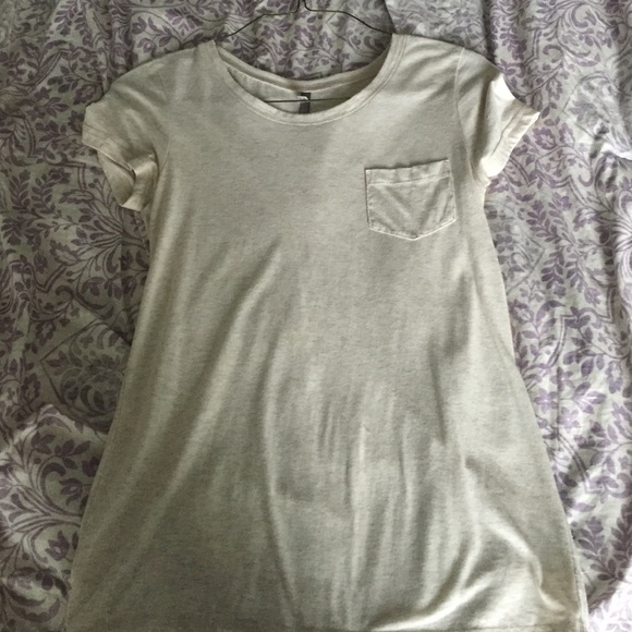 Cream Colored Pocket T