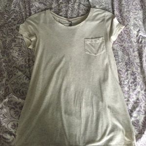 Cream Colored Pocket T