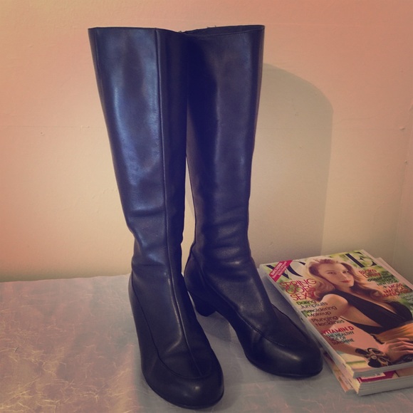 Camper Black Boots
