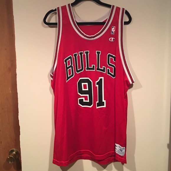 Vintage Rodman Bulls jersey