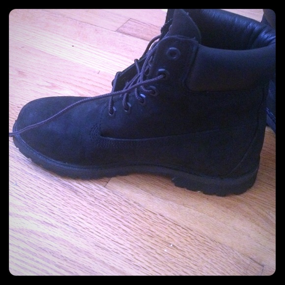 All black timberlands
