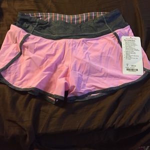 Pink Lululemon times shorts