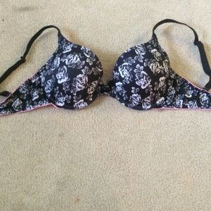 Floral print PINK Bra