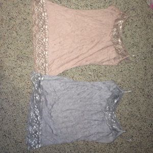 2 Maurice's Tank tops