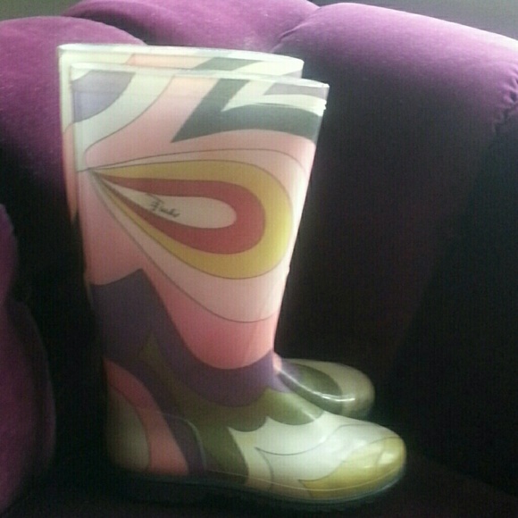 Pucci Rainboots