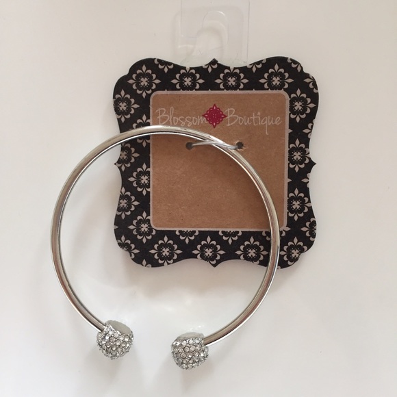 Silver Pave Cuff