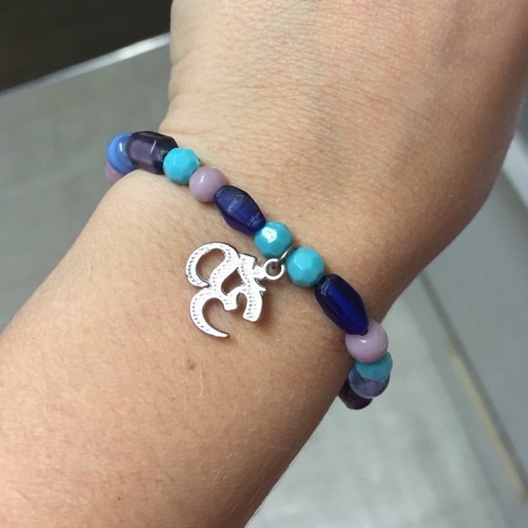 Yoga om bracelet
