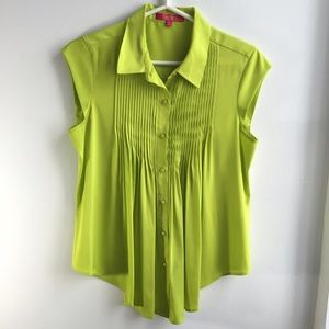 Gorgeous, Silk Pleated Blouse. NWOT. Never Worn.
