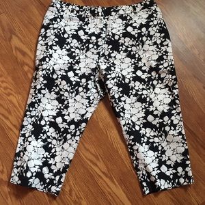 Talbot's cropped Heritage Cotton and spandex