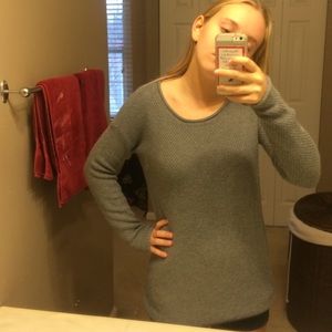 NEW LA Hearts gray comfy sweater