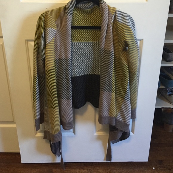 Wrap sweater