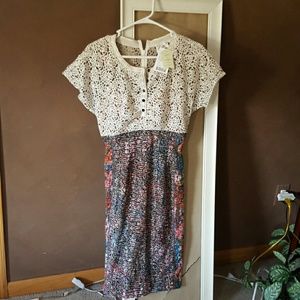 Anthropologie "Beguile" dress by Byron Lars