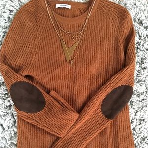 Elbow patch Stadium Sweater Madewell