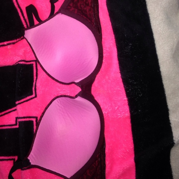 leopard lace push up bra - Picture 3 of 4