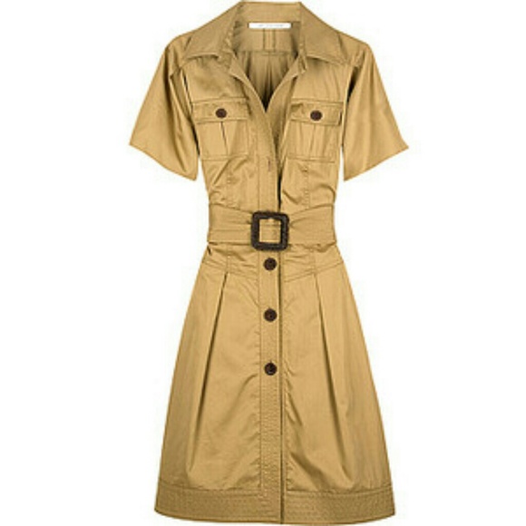Diane von Furstenberg Trinia Safari Dress