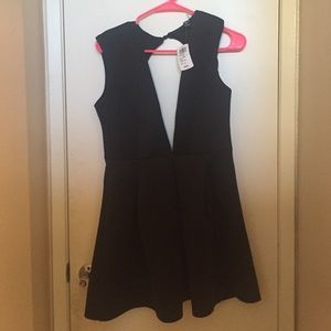 NWT deep v neck dress