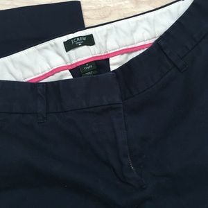 Navy J Crew Chino Pants