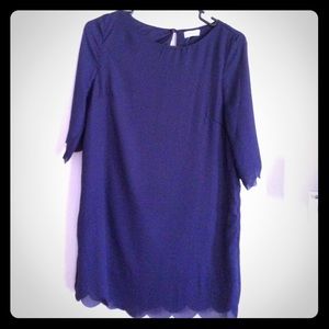 Scalloped Edged Dress