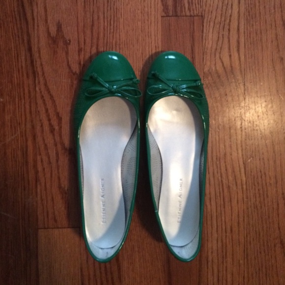 Etienne Aigner Cap Toe Flats