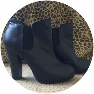 Black booties