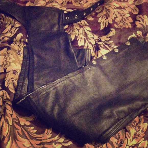 Z1R leather chaps - Picture 1 of 4
