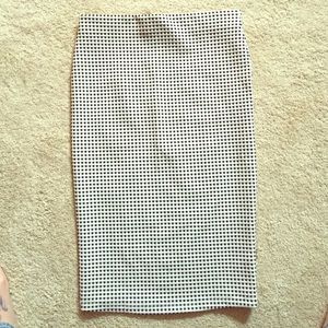 NWOT Checkered skirt