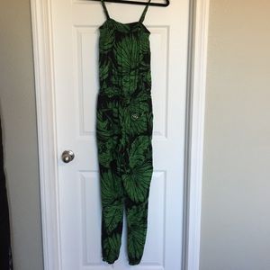 Floral print jumpsuit