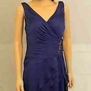 Purple formal dress