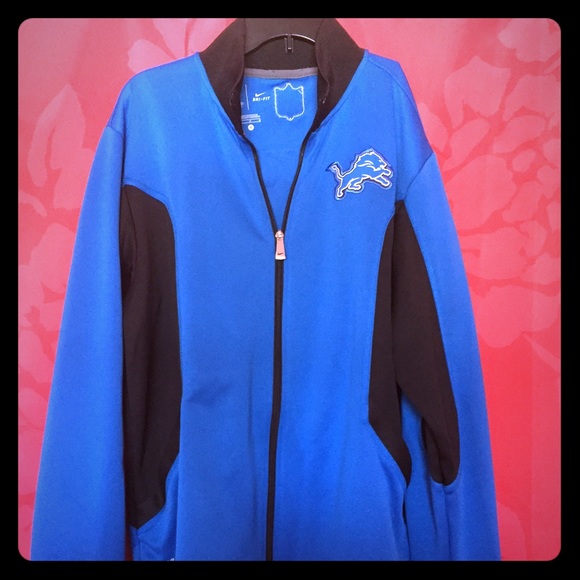 Detroit Lions Nike dri-fit zip up