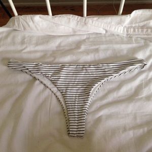 striped Frankie's bikinis