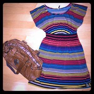 Striped dress- size M/L