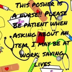 BE KIND AND KEEP IN MIND, I MAY BE AT WORK💉💊🌡