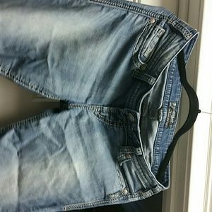 Silver santorini crop jeans