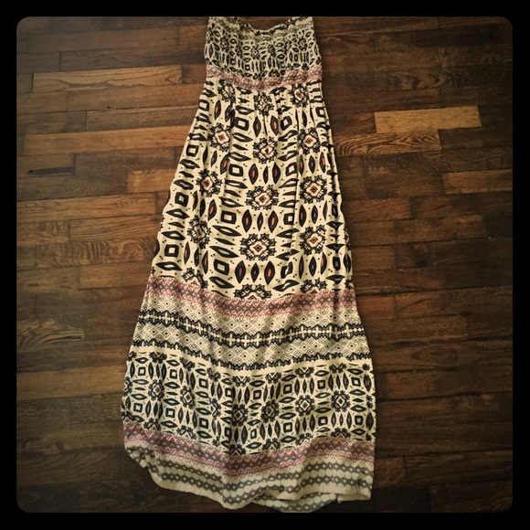 Strapless Maxi Dress