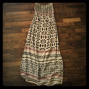 Strapless Maxi Dress