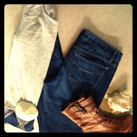 Gap "real straight" jeans