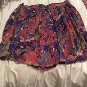 Mid Thigh/Knee Length Flowy Skirt