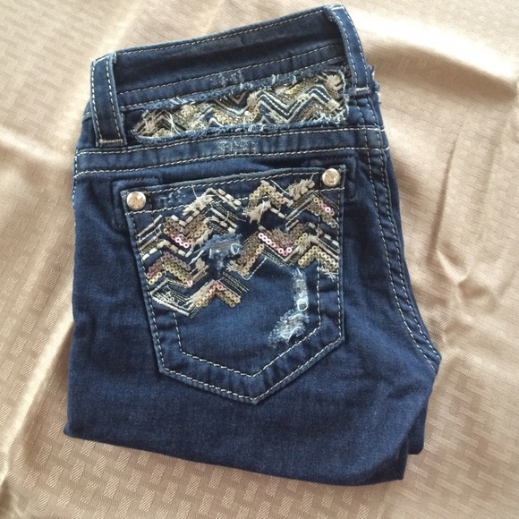 ?TRADE???Miss Me RARE Signature Skinny Jeans