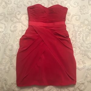 Hot Pink Short Dress