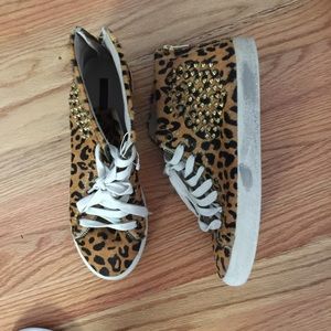 Zara leopard sneakers