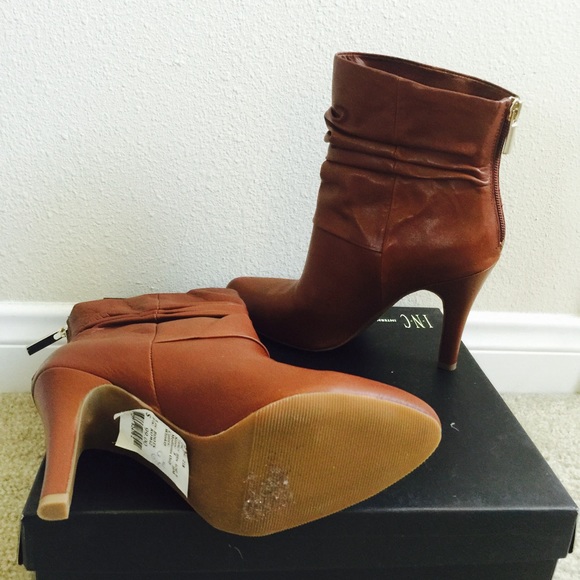 🎉HP🎉 INC leather boots never been worn Size 6.5 - Picture 4 of 4