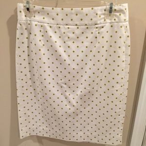 Polkadot Pencil skirt