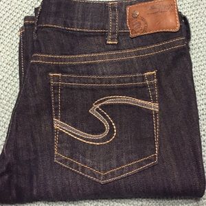 Almost new silver jeans