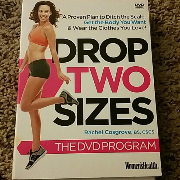 Womens health DVD drop 2 sizes
