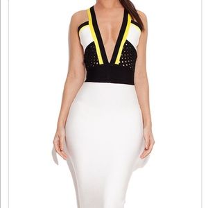 One piece bandage dress
