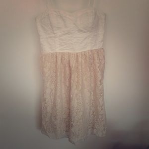White Lacey country dress